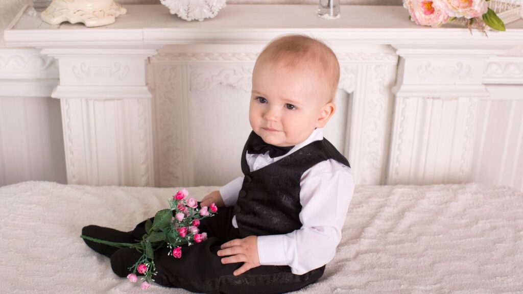 baby boy christening outfit