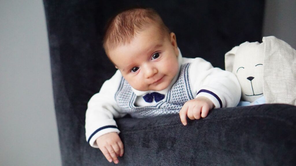 baby boy christening outfit