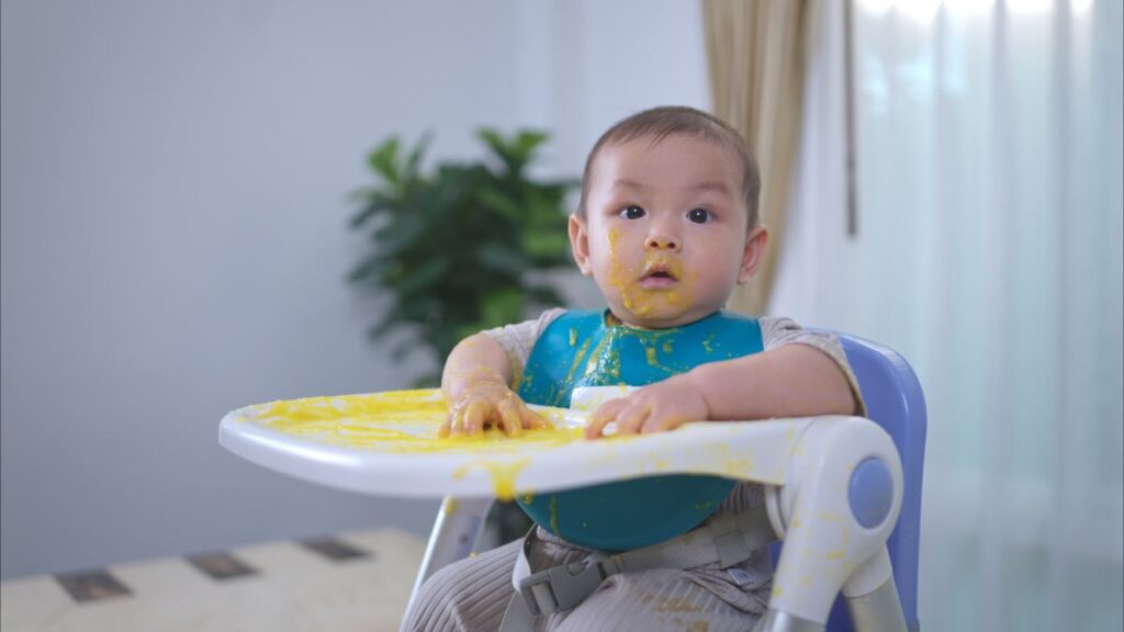 baby food allergy rash