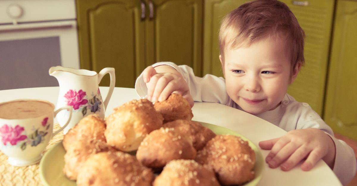 baby food banana puffs